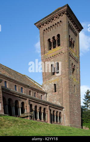 Der St. Catherine Kirche hoarwithy Herefordshire uk Stockfoto