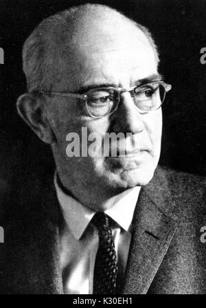 Porträt von Ernst Cloos, Deutschen strukturelle Geologe und Professor an der Johns Hopkins University, 1965. Stockfoto