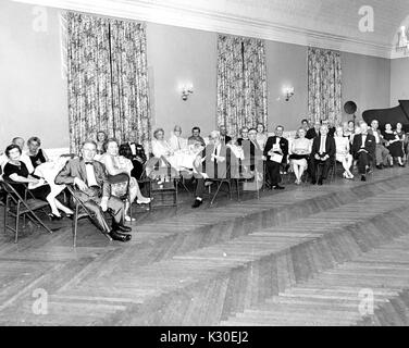 Gruppenfoto der Klasse der Johns Hopkins University von 1922, 1962. Stockfoto