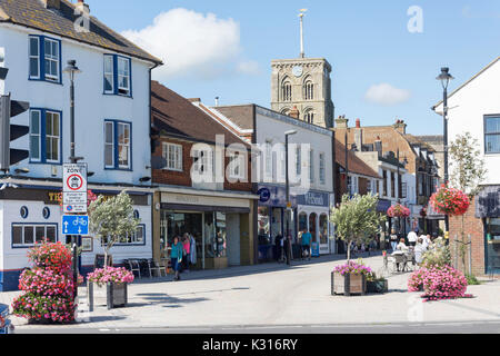 Fußgängerzone East Street, Shoreham-by-Sea, West Sussex, England, Vereinigtes Königreich Stockfoto