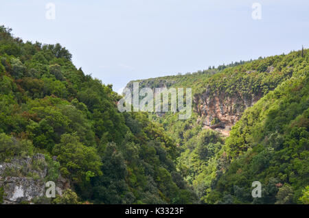 Gjipe Canyon Stockfoto