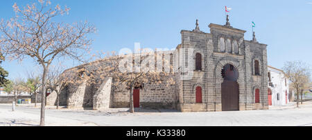 Baeza Stierkampfarena, Jaen, Spanien Stockfoto