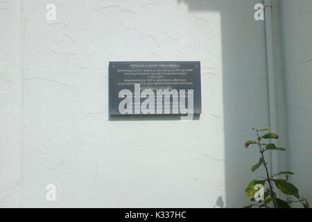 Assembly Rooms, einmal durch die Universität in Aberystwyth als Musik Schule und Schüler Union verwendet Stockfoto