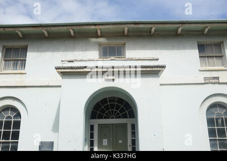 Assembly Rooms, einmal durch die Universität in Aberystwyth als Musik Schule und Schüler Union verwendet Stockfoto