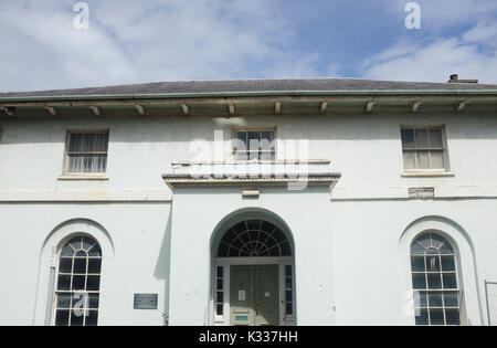 Assembly Rooms, einmal durch die Universität in Aberystwyth als Musik Schule und Schüler Union verwendet Stockfoto