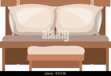 Umwandelbares Sofa Bett Schlafsofa mit Stauraum, isoliert auf weißem