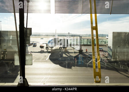 Madrid Adolfo Suarez Flughafen Stockfoto