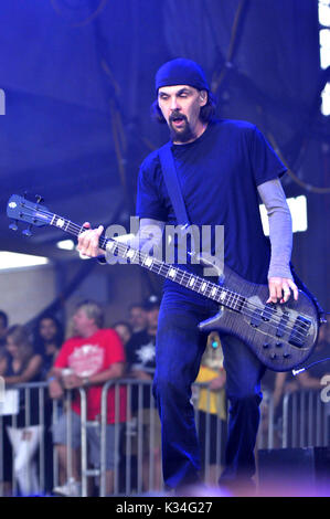 Chicago Open Air 2017 Festival am Toyota Park in Bedford Park Mit: Andrea Berg, Wo: Bridgeview, Illinois, United States Wann: 16 Aug 2017 Quelle: Adam Bielawski/WENN.com Stockfoto