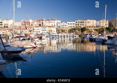 Ciuatadella marina, Menorca, Spanien Stockfoto