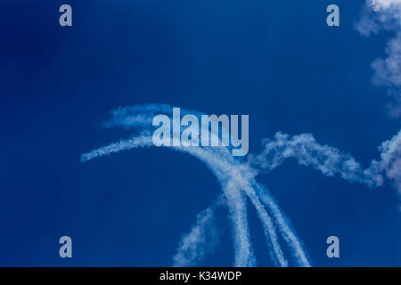 Italienische demoteam Frecce Tricolori Stockfoto