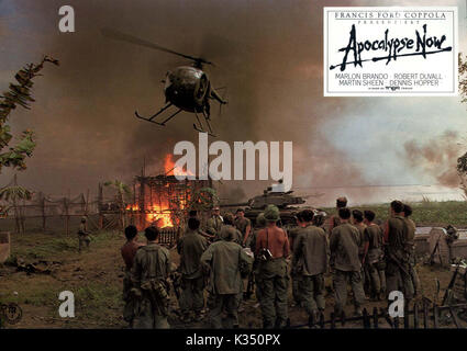 APOCALYPSE NOW Datum: 1979 Stockfoto