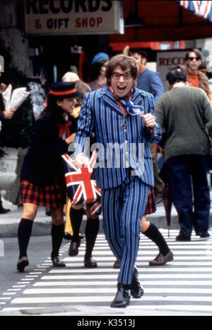 AUSTIN POWERS: INTERNATIONAL MAN OF MYSTERY MIKE MYERS Datum: 1997 Stockfoto