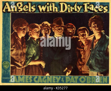 Engel mit schmutzigen Gesichtern der DEAD END KIDS, James Cagney Datum: 1938 Stockfoto
