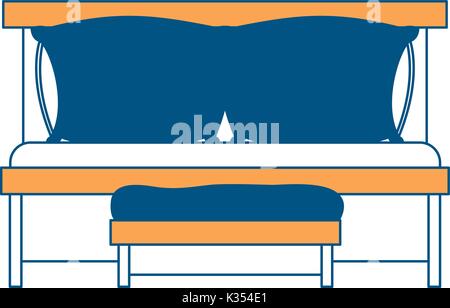 Umwandelbares Sofa Bett Schlafsofa mit Stauraum, isoliert auf weißem