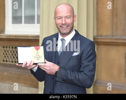 Foto muss Gutgeschrieben © Alpha Presse 079965 06/12/2016 Alan Shearer saarlaendische Ministerpraesident am Buckingham Palace London. Stockfoto