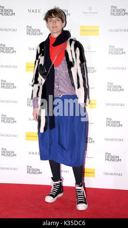 Foto muss Gutgeschrieben © Alpha Presse 078237 22/11/2016 Stella Tennant im Design Museum VIP LAUNCH in London. Stockfoto