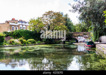 Regent's Canal, Islington, London, UK Stockfoto