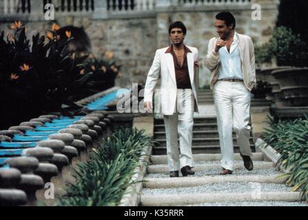 Scarface, USA 1983, Regie: Brian De Palma, Darsteller: Al Pacino, Paul Shenar Stockfoto