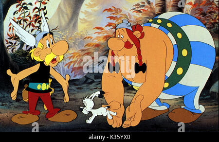 Asterix in Amerika alias Asterix Conquers America alias Asterix erobert Amerika alias Asterix et les indiens COPYRIGHT: EXTRAFILM L-R, ASTERIX, IDEEFIX, OBELIX ASTERIX in BRITAIN alias ASTERIX CHEZ LES BRETONS ASTERIX, DOGMATIX Amerika, OBELIX Asterix in Amerika (GER 1994) alias Asterix Asterix Asterix ASTERIX.& Asterix Asterix ASTERIX Asterix ASTERIX. Datum: 1986 Stockfoto