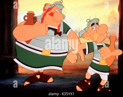 Asterix in Amerika alias Asterix erobert America alias Asterix erobert Amerika alias Asterix et les indiens COPYRIGHT: EXTRAFILM L-R, OBELIX, ASTERIX ASTERIX in BRITAIN alias ASTERIX CHEZ LES BRETONS OBELIX, ASTERIX ASTERIX in Amerika (GER 1994) alias ASTERIX Conquers America#ASTERIX et les ASTERIX et les ASTERIX Datum: 1986 Stockfoto