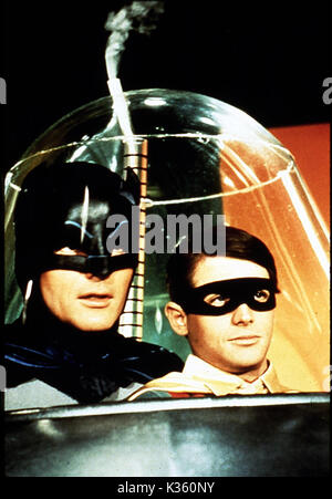 BATMAN ADAM WEST, BURT WARD Datum: 1966 Stockfoto