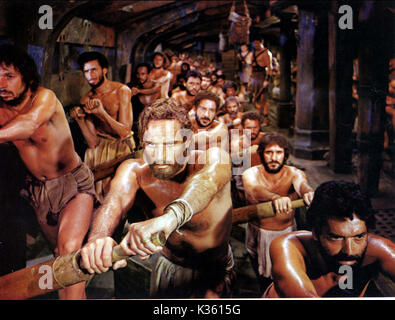 BEN HUR Charlton Heston Datum: 1959 Stockfoto