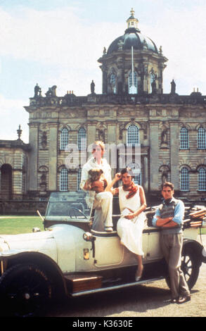 BRIDESHEAD BESUCHTE ANTHONY ANDREWS, DIANA QUICK UND JEREMY IRONS EINE FERNSEHPRODUKTION IN GRANADA BRIDESHEAD BESUCHTE ANTHONY ANDREWS, DIANA QUICK, JEREMY IRONS Datum: 1981 Stockfoto