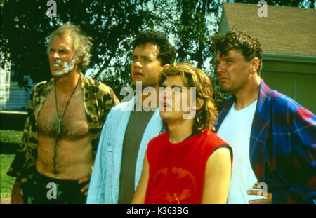 Die 'BURBS [USA 1989] Bruce Dern, Tom Hanks, Corey Feldman, RICK DUCOMMUN Datum: 1989 Stockfoto