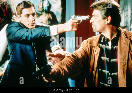 CARNE TREMULA ALIAS LIVE FLESH JAVIER BARDEM UND JOSE SANCHO FILMVERÖFFENTLICHUNG VON EL DESEO S.A CARNE TREMULA [FR / SP 1997] ALIAS LIVE FLESH JAVIER BARDEM, JOSE SANCHO Datum: 1997 Stockfoto