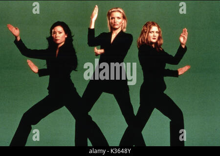 CHARLIE'S ANGELS [US2000] Lucy Liu, CAMERON DIAZ, DREW BARRYMORE Datum: 2000 Stockfoto