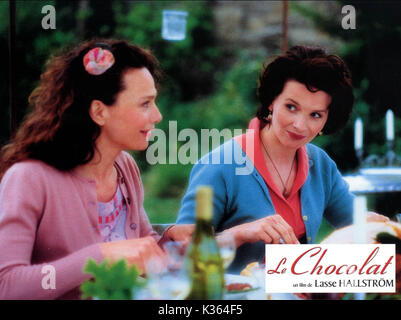 CHOCOLAT LENA OLIN, Juliette Binoche Datum: 2000 Stockfoto