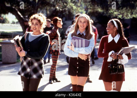 CLUELESS Brittany Murphy, Alicia Silverstone, STACEY DASH Datum: 1995 Stockfoto