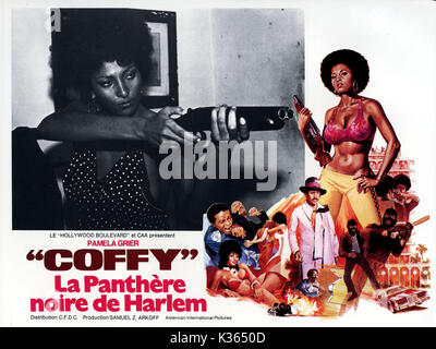 PAM GRIER COFFY Datum: 1973 Stockfoto