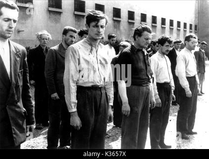 UN CONDAMNE A MORT S'EST ECHAPPE aka einer ENTRANN [Frankreich 1956] FRANCOIS LETERRIER Datum: 1956 Stockfoto