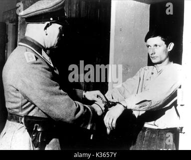 UN CONDAMNE A MORT S'EST ECHAPPE aka einer ENTRANN [Frankreich 1956] FRANCOIS LETERRIER Datum: 1956 Stockfoto