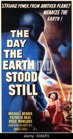 Der TAG, AN DEM DIE ERDE STILLSTAND Datum: 1951 Stockfoto