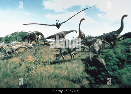 DINOSAURIER BITTE ANRECHNEN: WALT DISNEY CORP DINOSAURIER BITTE ANRECHNEN: WALT DISNEY CORP Datum: 2000 Stockfoto