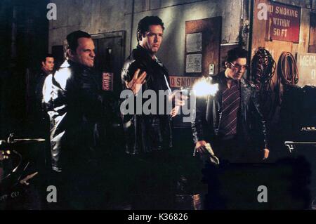 DONNIE BRASCO L-R, Johnny Depp, James Russo, Michael Madsen, Al Pacino Donnie Brasco Stockfoto