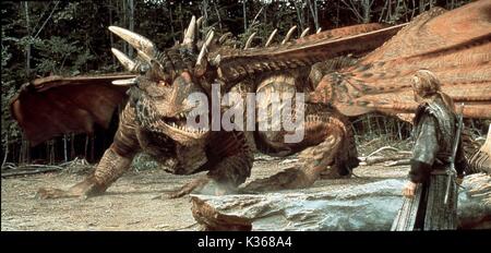 DRAGONHEART Dennis Quaid Datum: 1996 Stockfoto