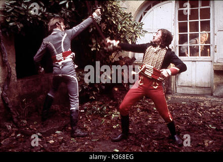 Die DUELLANTEN KEITH CARRADINE, Harvey Keitel Datum: 1977 Stockfoto