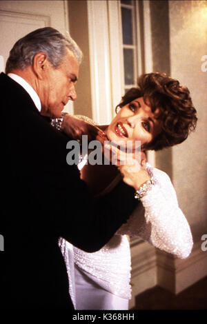 Dynastie JOHN FORSYTHE, Joan Collins Stockfoto