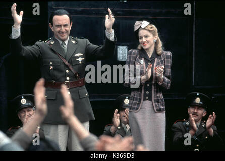 EVITA JONATHAN PRYCE als Juan Peron, Madonna als Evita Peron Datum: 1996 Stockfoto