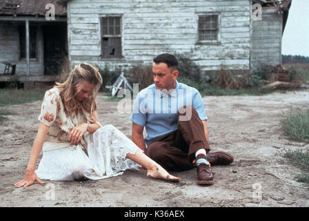 FORREST GUMP PARAMOUNT Robin Wright Penn, Tom Hanks Datum: 1994 Stockfoto