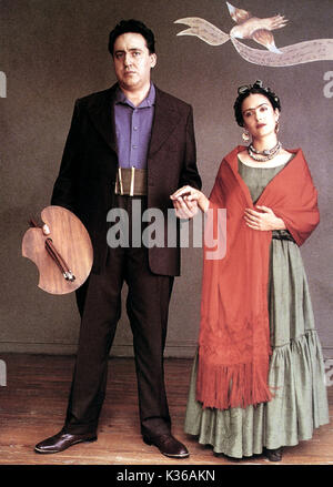 FRIDA ALFRED MOLINA als Diego Rivera, Salma Hayek als Frida Datum: 2002 Stockfoto