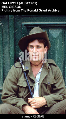 GALLIPOLI MEL GIBSON Datum: 1981 Stockfoto