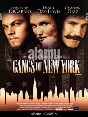 Die GANGS VON NEW YORK Datum: 2002 Stockfoto