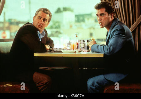 GOODFELLAS ROBERT DE NIRO, Ray Liotta EIN WARNER BROS FILM Datum: 1990 Stockfoto