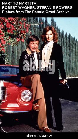 HART AUF HART ROBERT WAGNER, STEFANIE BEFUGNISSE Stockfoto