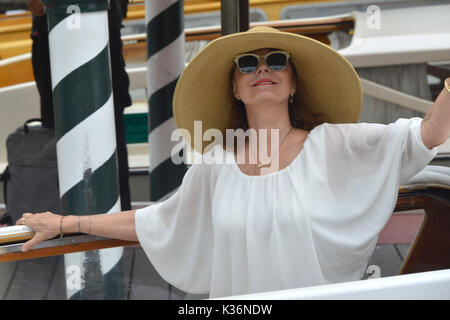 Venezia, Italien. 01 Sep, 2017. 74. Filmfestival von Venedig 2017, Prominente Ankünfte. Im Bild: Credit: Unabhängige Fotoagentur Srl/Alamy leben Nachrichten Stockfoto