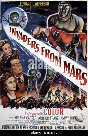 INVADERS FROM MARS NATIONAL PICTURES CORP INVASOREN VOM MARS Poster von der Ronald Grant Archiv Datum: 1953 Stockfoto